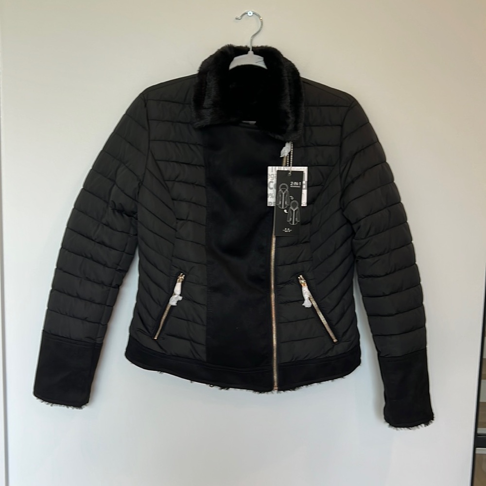 Coalition 2 n 1 reversible jacket Black Size L